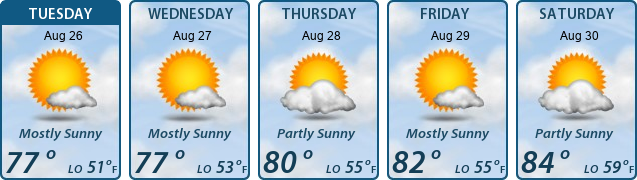 5-Day Forecast