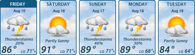 5-Day Forecast