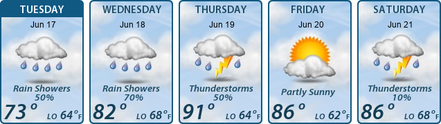 5-Day Forecast