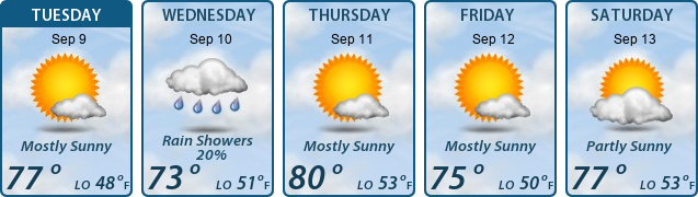 5-Day Forecast