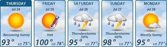 5-Day Forecast