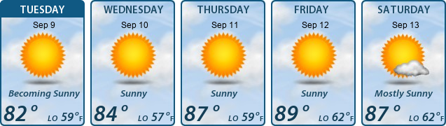 5-Day Forecast