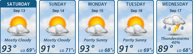 5-Day Forecast